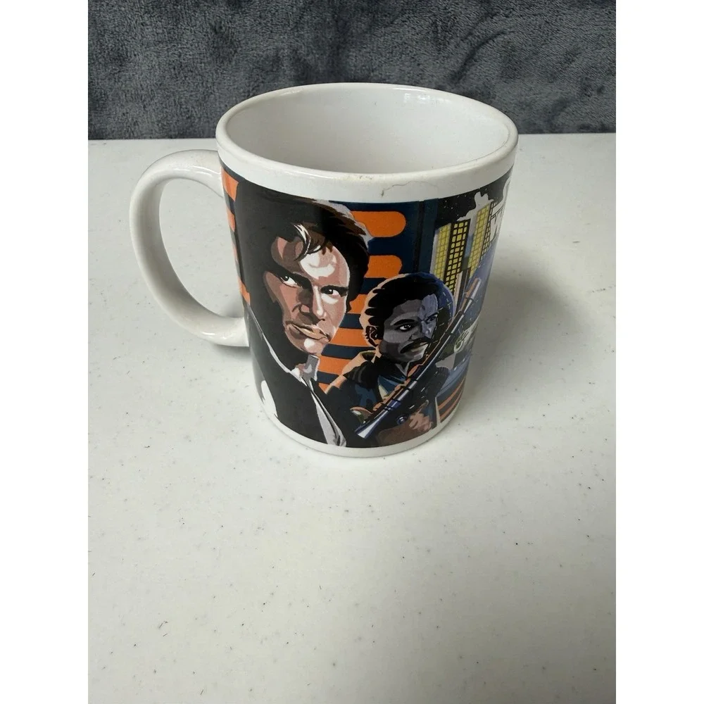 Star Wars Han Solo & Chewbacca ceramic coffee mug Lucasfilm GALERIE 2014 EUC
